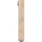 Ekena Millwork Thorton Arts and Crafts Smooth Bracket w/ Offset Brace, Douglas Fir, 5 1/2"W x 32"D x 40"H BKT0604X32X40THR03SDF - alternate 2
